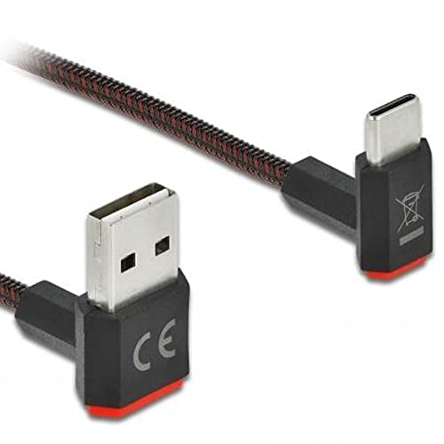 DeLock Easy-USB 2.0 Kabel Typ-A Stecker zu USB Type-C™ Stecker von DeLOCK