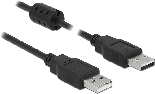 DeLock Kabel USB 2.0 Typ-A Stecker > USB 2.0 Typ-A Stecker 1,5 m schwarz von DeLOCK