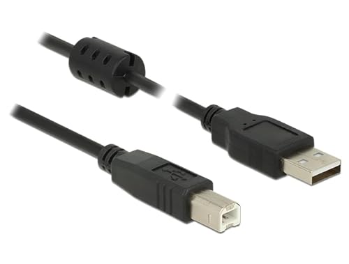 DeLock Kabel USB 2.0 Typ-A Stecker > USB 2.0 Typ-B Stecker 3,0 m schwarz von DeLOCK