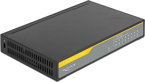 Delock 2,5 Gigabit Ethernet Switch 8 Port von DeLOCK