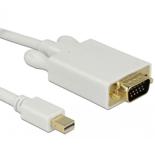 Delock Displayport-Kabel (Mini Displayport Stecker zu VGA 15-polig Stecker, 2m) von DeLOCK