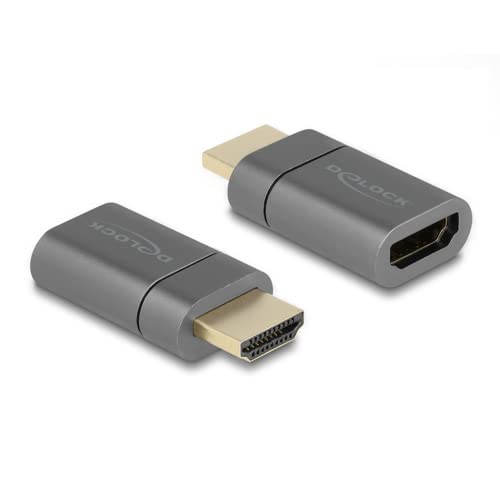 Delock HDMI Adapter Stecker zu Buchse 8K 60 Hz magnetisch von DeLOCK