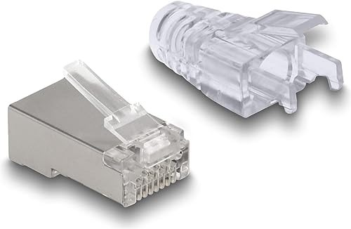 Delock RJ45 Modularer Stecker mit vorderer Öffnung (Easy Connect) von DeLOCK