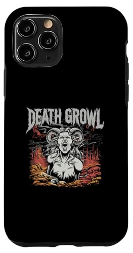 Hülle für iPhone 11 Pro Death Growl Blegh Black Metal Deathcore Metalcore Ironisch von Death Growl Deathcore Black Metal Breakdown Design