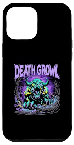 Hülle für iPhone 12 Pro Max Death Growl Blegh Black Metal Deathcore Metalcore Ironisch von Death Growl Deathcore Black Metal Breakdown Design