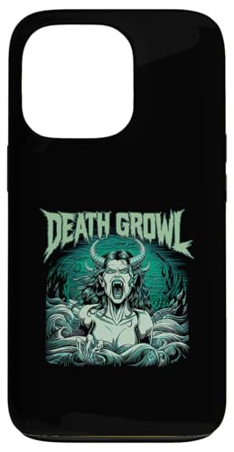 Hülle für iPhone 13 Pro Death Growl Blegh Black Metal Deathcore Metalcore Ironisch von Death Growl Deathcore Black Metal Breakdown Design