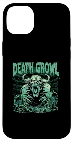 Hülle für iPhone 14 Plus Death Growl Blegh Black Metal Deathcore Metalcore Ironisch von Death Growl Deathcore Black Metal Breakdown Design