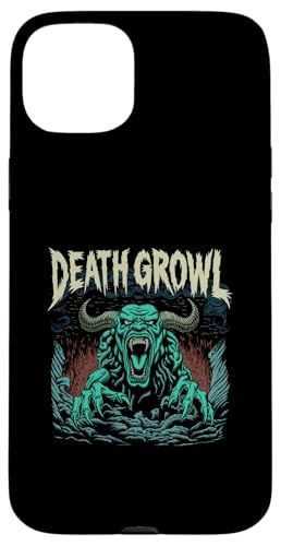 Hülle für iPhone 15 Plus Death Growl Blegh Black Metal Deathcore Metalcore Ironisch von Death Growl Deathcore Black Metal Breakdown Design