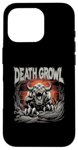 Hülle für iPhone 16 Pro Death Growl Blegh Black Metal Deathcore Metalcore Ironisch von Death Growl Deathcore Black Metal Breakdown Design