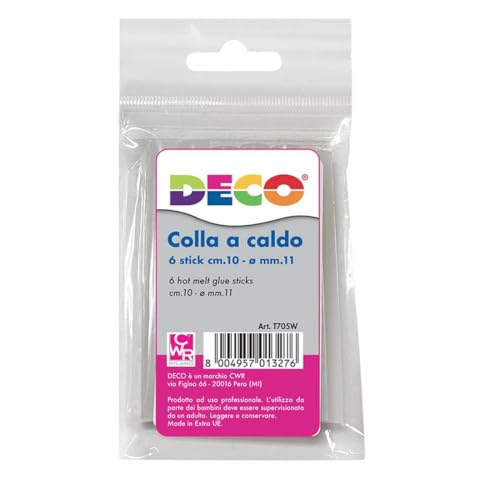 Deco T705 Panzerglas W HOT Klebestift 6 Stück in Blisterverpackung von Deco 79