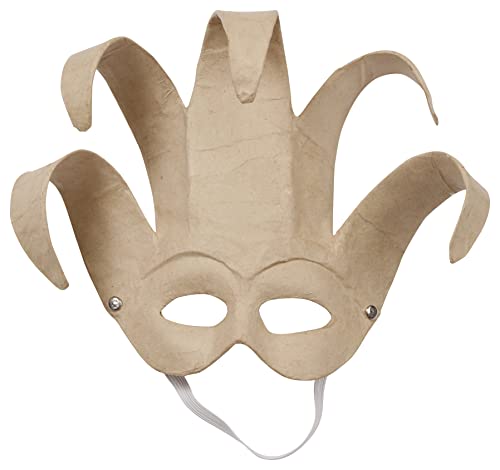Décopatch AC902C - Träger venezianisch Maske 29x10cm, einfach zum Verzieren, Kartonbraun, 1 Stück Décopatch AC902C - Träger venezianisch Maske 29x10cm, einfach zum Verzieren, Kartonbraun, 1 Stück von Decopatch