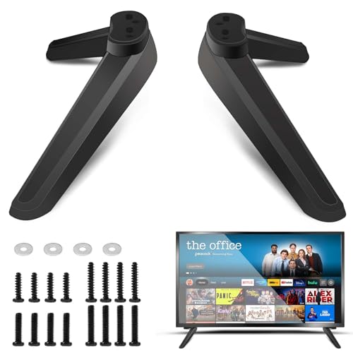 Universal TV Ständer, TV-Sockelfüße mit Schraubenset, TV Halterung, TV Stand, TV Standfuss, TV Mounts, Ersatz-TV-Ständerbeine für die meisten LED-Plasma-Flachbildschirme(Lochabstand von 17mm - 20mm) Universal TV Ständer, TV-Sockelfüße mit Schraubenset, TV Halterung, TV Stand, TV Standfuss, TV Mounts, Ersatz-TV-Ständerbeine für die meisten LED-Plasma-Flachbildschirme(Lochabstand von 17mm - 20mm) von DecorDwell
