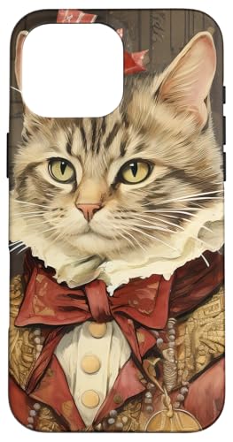 Hülle für iPhone 16 Pro Max Aesthetic Christmas Cat Decor For Cat Mom Cute Xmas Cat von Decorative Christmas Winter Gifts For Mom Unique