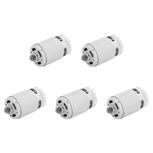 Decqerbe 5X GSR14.4-2-LI 13 ZäHne Gleich Strom Motor 1607022649 HC683LG für DC14.4V 3601JB7480 Bohr Maschine Wartung Teile von Decqerbe