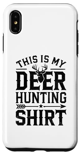 Hülle für iPhone XS Max This Is My Deer Hunting Buck Huntsman Hunter von Deer Hunting Huntsman Hunter Gifts