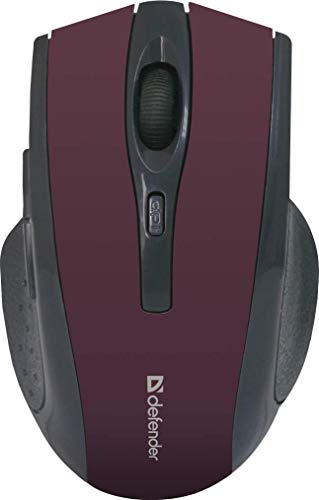 Maus Defender Akku MM-665 RF Maroon 1600dpi 6P von Defender