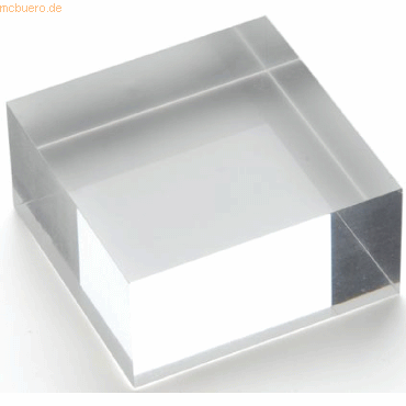 Deflecto Acryl-Block 50 x 25 x 50mm transparent von Deflecto