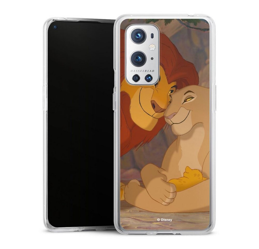DeinDesign Handyhülle König der Löwen Disney Liebe Lion Love, OnePlus 9 Pro Silikon Hülle Bumper Case Handy Schutzhülle von DeinDesign