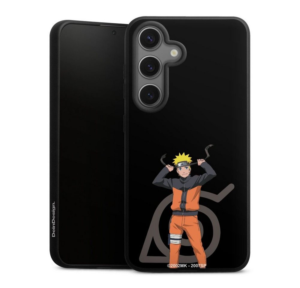 DeinDesign Handyhülle Naruto Shippuden Offizielles Lizenzprodukt Anime Naruto Konoha, Samsung Galaxy S25 Organic Case Bio Hülle Nachhaltige Handyhülle von DeinDesign