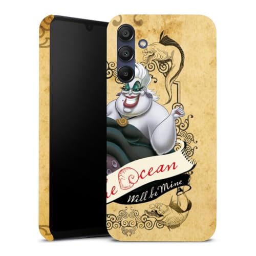 DeinDesign Premium Case kompatibel mit Samsung Galaxy A15 5G Smartphone Handyhülle Schutzhülle glänzend Ursula Disney Arielle von DeinDesign