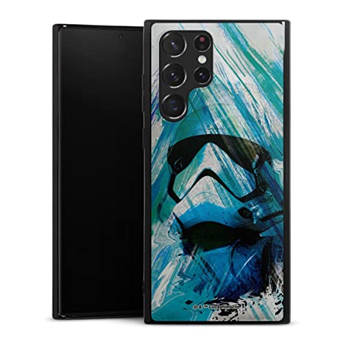 DeinDesign Silikon Hülle kompatibel mit Samsung Galaxy S22 Ultra Case schwarz Handyhülle Star Wars bunt Stormtrooper von DeinDesign