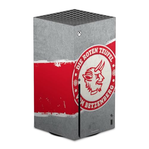 DeinDesign Skin kompatibel mit Microsoft Xbox Series X Folie Sticker Offizielles Lizenzprodukt 1. FC Kaiserslautern 1. FCK von DeinDesign