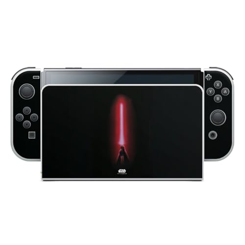 DeinDesign Skin kompatibel mit Nintendo Switch OLED Folie Sticker Fanartikel Laserschwert Star Wars von DeinDesign