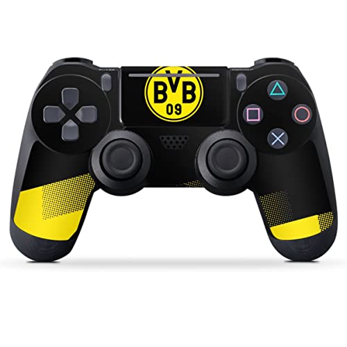 DeinDesign Skin kompatibel mit Sony Playstation 4 Slim Controller Folie Sticker BVB Borussia Dortmund Stadion von DeinDesign