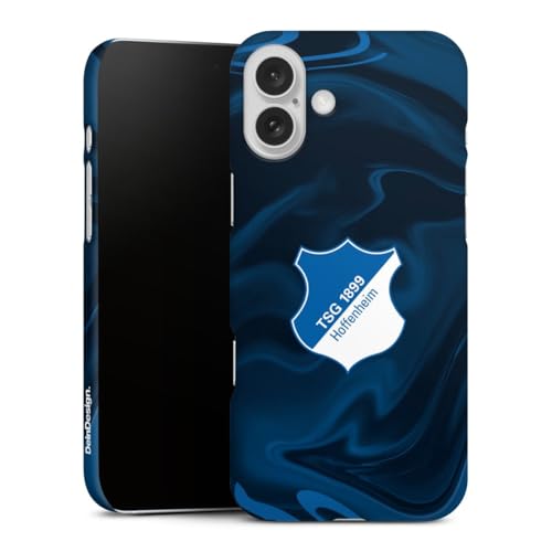 Premium Case kompatibel mit Apple iPhone 16 Plus Smartphone Handyhülle Schutzhülle matt TSG 1899 Hoffenheim Offizielles Lizenzprodukt Bundesliga von DeinDesign