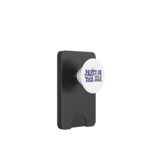 Party in den USA PopSockets PopWallet für MagSafe von Delightfully Different World