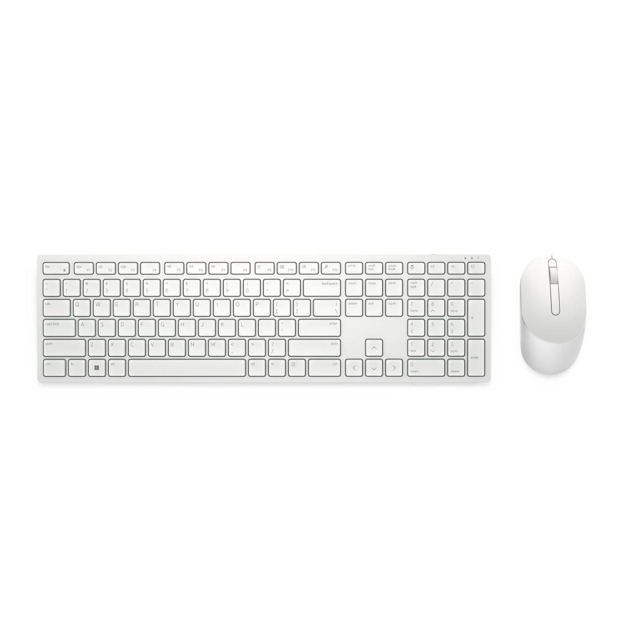 Dell Pro KM5221W Tastatur-und-Maus-Set weiß von Dell