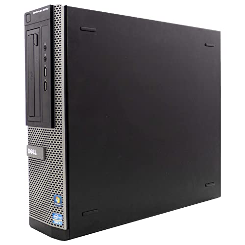 Desktop-Computer SFF Dell Optiplex 3010 i3 3,3 GHz DDR3 HDMI VGA DVD-RW Windows 10 Home Workstation SmartWorking PC fest (Generalüberholt) (mit USB-WiFi-Antenne, 16 GB RAM SSD 240 GB) von Dell