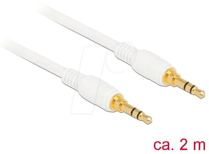 DELOCK 85550 - Kabel Klinke, 3,5 mm, 2,0 m von Delock