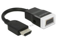 DELOCK HDMI Adapter A -> D-Sub15 St/Bu screwless +Audio +Kab von Delock