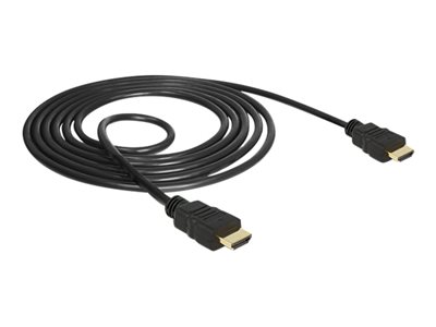 DELOCK HDMI Kabel Ethernet A -> A St/St 1.50m 4K Gold von Delock