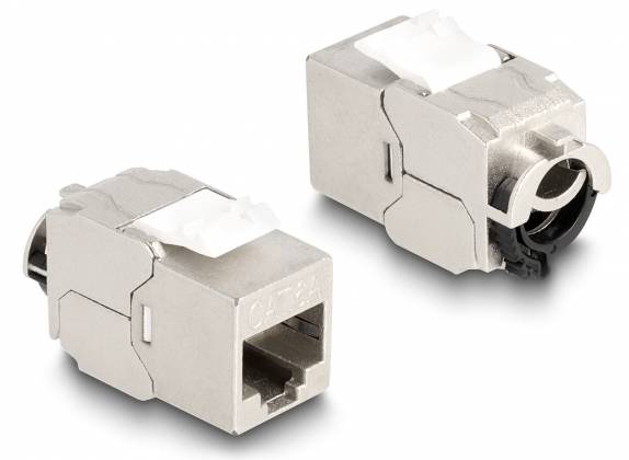 DELOCK Keystone Modul RJ45 Buchse zu LSA Cat.6A STP von Delock