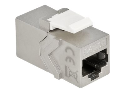 DELOCK Keystone Modul RJ45 Buchse zu RJ45 Buchse Cat.6A von Delock