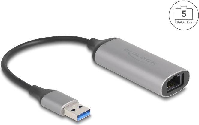 DELOCK USB Typ-A 5 Gigabit LAN Adapter DELOCK USB Typ-A 5 Gigabit LAN Adapter von Delock