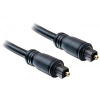 DeLOCK - Digitales Audio-Kabel (optisch) - TOSLINK (M) - bis - TOSLINK (M) - 2,0m - Schwarz (82888) von Delock