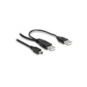 DeLOCK - USB-Verl�ngerungskabel (M) (W) - 1,0m - Schwarz (82447) von Delock