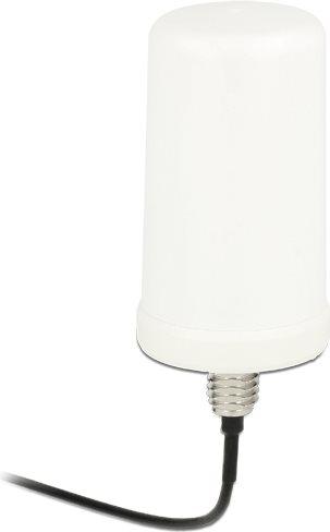 DeLOCK WLAN antenna RP-SMA - Antenne - 802,11 a/h/b/g/n/ac - au�en - 0 dBi - ungerichtet - wei� (89449) von Delock