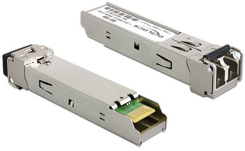 Delock 86188 86188 SFP-Transceiver-Modul 1 GBit/s 550m Modultyp SX Delock 86188 86188 SFP-Transceiver-Modul 1 GBit/s 550m Modultyp SX von Delock