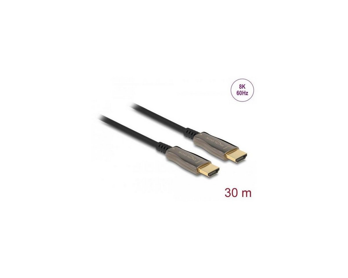 Delock Aktives Optisches Kabel HDMI 8K 60 Hz 30 m Computer-Kabel, HDMI-A, HDMI (3000,00 cm) von Delock