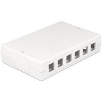 Delock Keystone Leergeh�use 12 Port (86172) von Delock