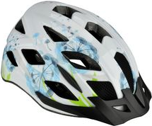 FISCHER Fahrrad-Helm "Urban Flower", Gr��e: S/M Innenschale aus hochfestem EPS, verstellbares, beleuchtetes - 1 St�ck (86725) von Fischer