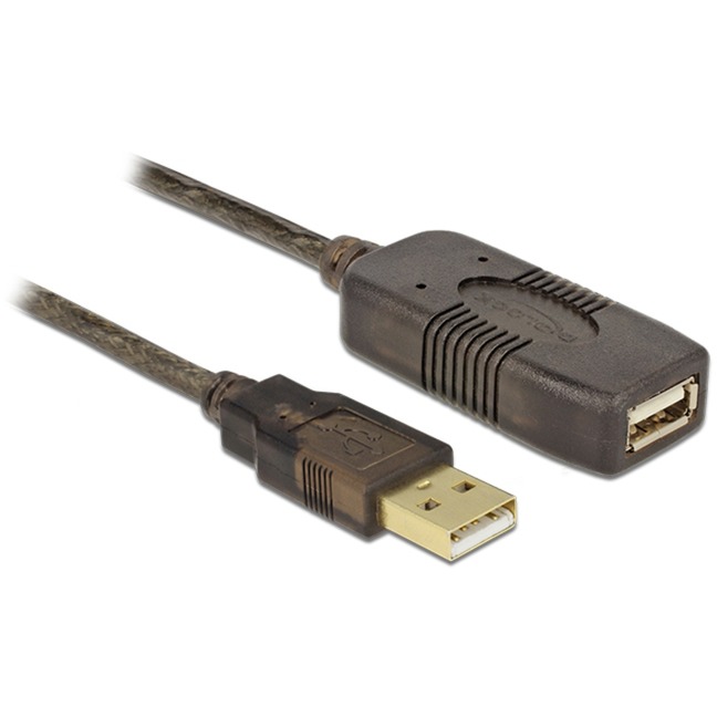 USB 2.0 Aktivverlängerungskabel, USB-A Stecker > USB-A Buchse von Delock