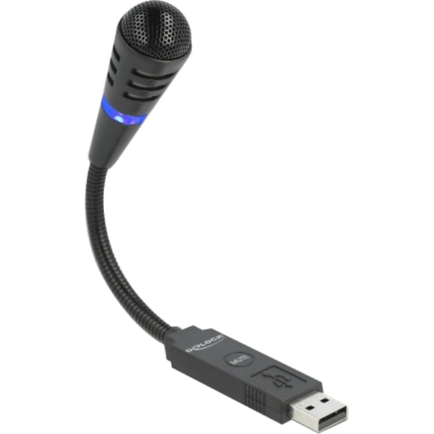 USB Schwanenhals Mikrofon USB Schwanenhals Mikrofon von Delock