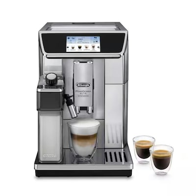 DeLonghi ECAM 650.85.MS PrimaDonna Elite Kaffeevollautomat Silber DeLonghi ECAM 650.85.MS PrimaDonna Elite Kaffeevollautomat Silber von Delonghi