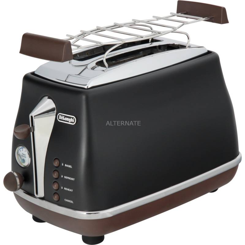 Toaster Icona Vintage CTOV 2103.BK von Delonghi