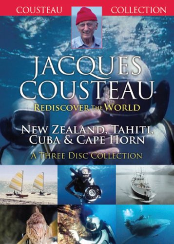 Jacques Cousteau - Rediscover The World. New Zealand, Tahiti, Cuba & Cape Horn [3 DVDs] [UK Import] von Delta Leisure Group Plc